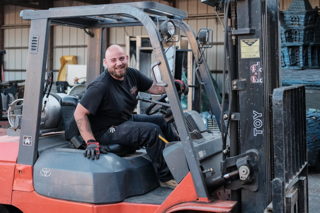 Schmitts Farm Haunt staff Scott Schmitts Farm Haunt staff Scott